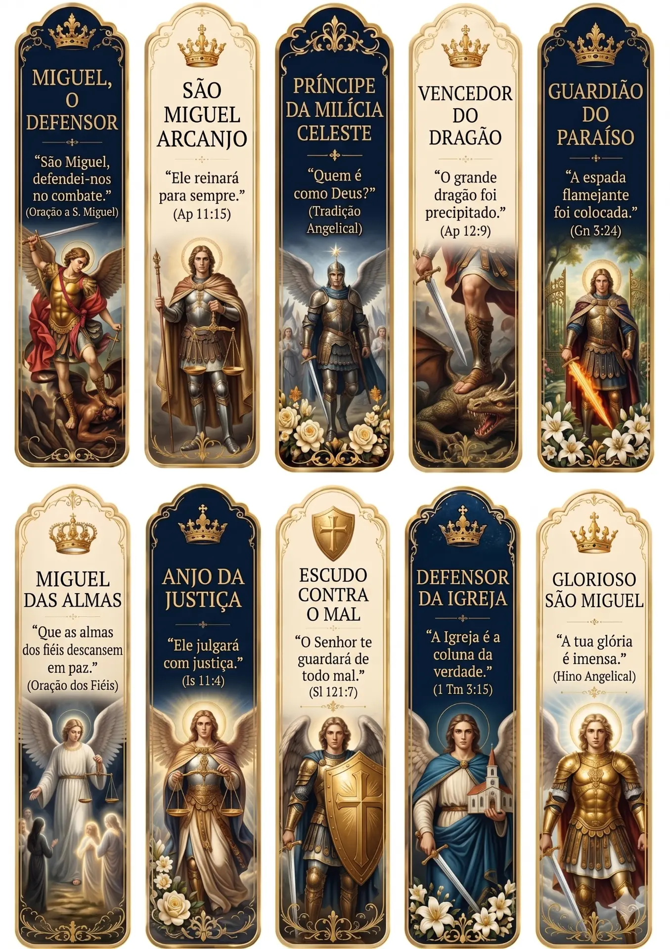 Marcadores católicos da categoria ⚔️ São Miguel Arcanjo