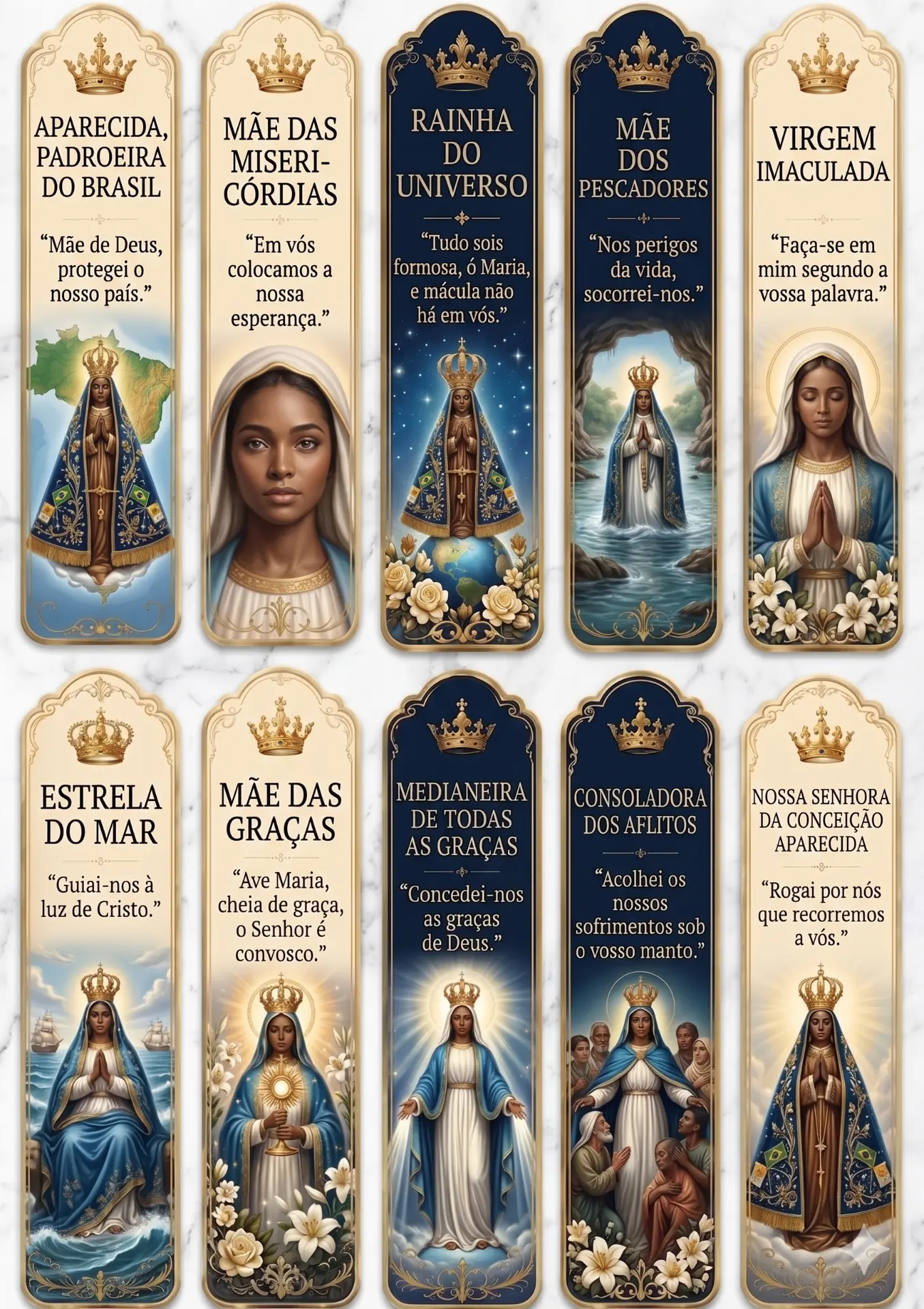 Marcadores católicos da categoria 🌹 Nossa Senhora